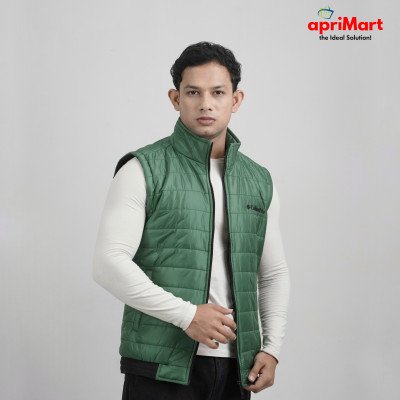 Vest Jacket- Columbia- Green