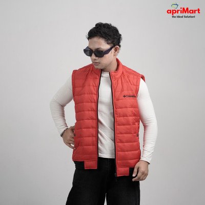Vest Jacket- Columbia- Red