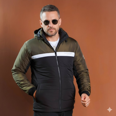 U.S. Polo Full Jacket- Olive