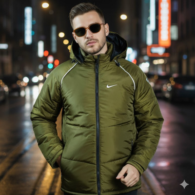 Nike Full Jacket- Olive