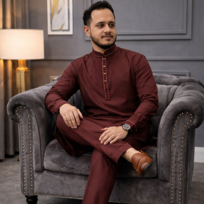 এমব্রয়ডারি কাবলি সেট- আইকন-2 - কফি