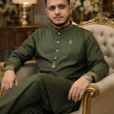 প্রিমিয়াম কাবলি চেরি কটন আইকন-৩ -অলিভ