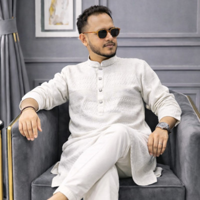 Chinese Popcorn Panjabi- White