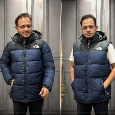 North face Full Sleeve Nevy + Half Sleeve North face Nevy