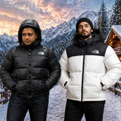 North face Full Sleeve Black+White