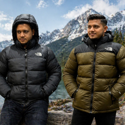 North face Full Sleeve Black+Olive